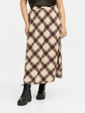 KIRA SKIRT - Chocolate mix