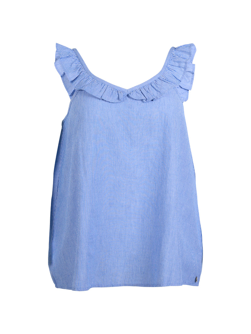 ZOEY KYLA TOP Toppe & T-shirts 304 Sky Blue