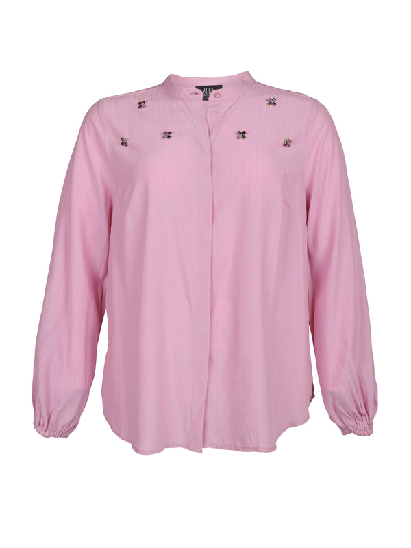 ZOEY LAYLA BLOUSE Bluser 619 Flamingo Pink
