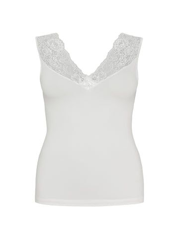 No. 1 By Ox LUCI SHAPEWEAR TOP Toppe & T-shirts Creme