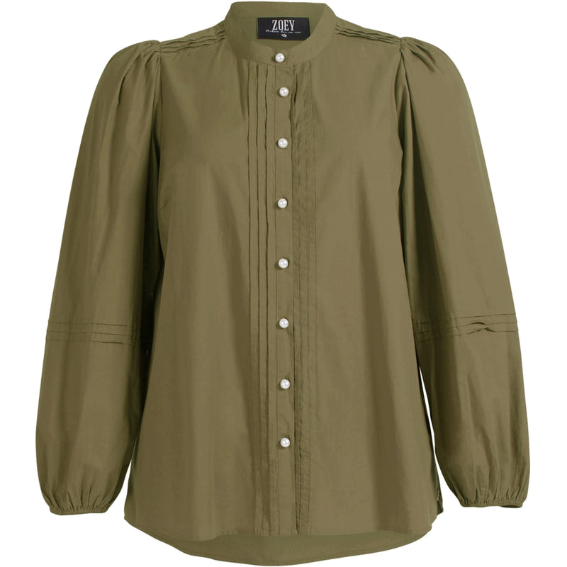 ZOEY MAIKEN SHIRT Skjorter 316 Olive