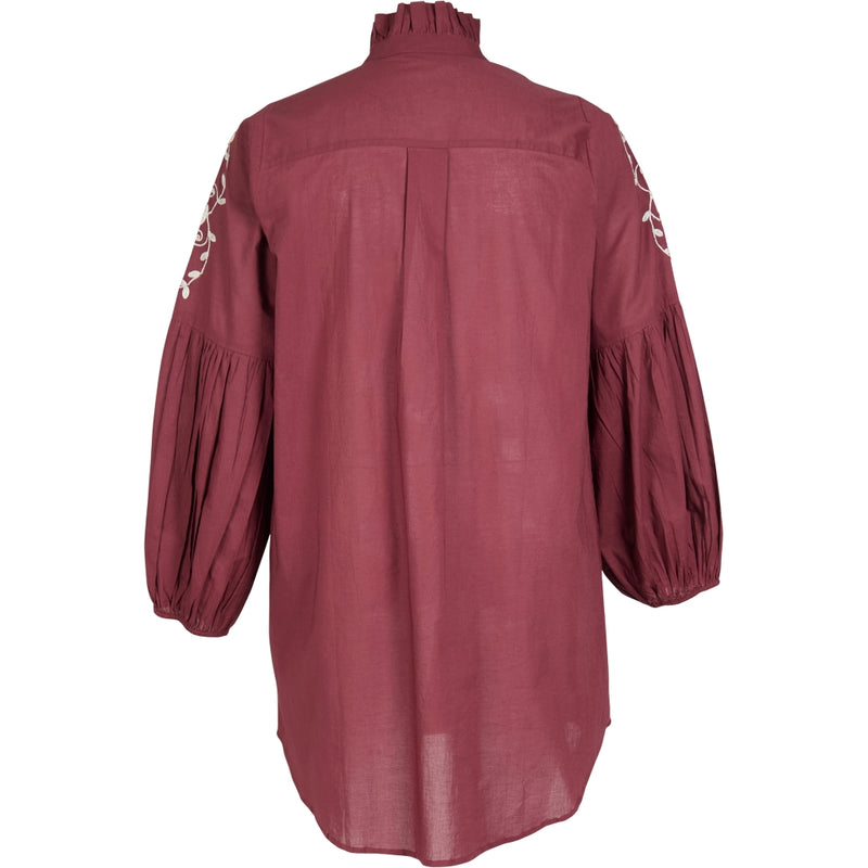 ZOEY MAYA SHIRT Skjorter 655 Oxblood red