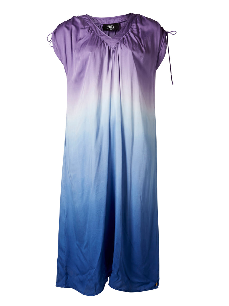 ZOEY MIYA KJOLE Dress 756 purple mix