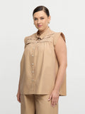 MYLA TOP - Beige