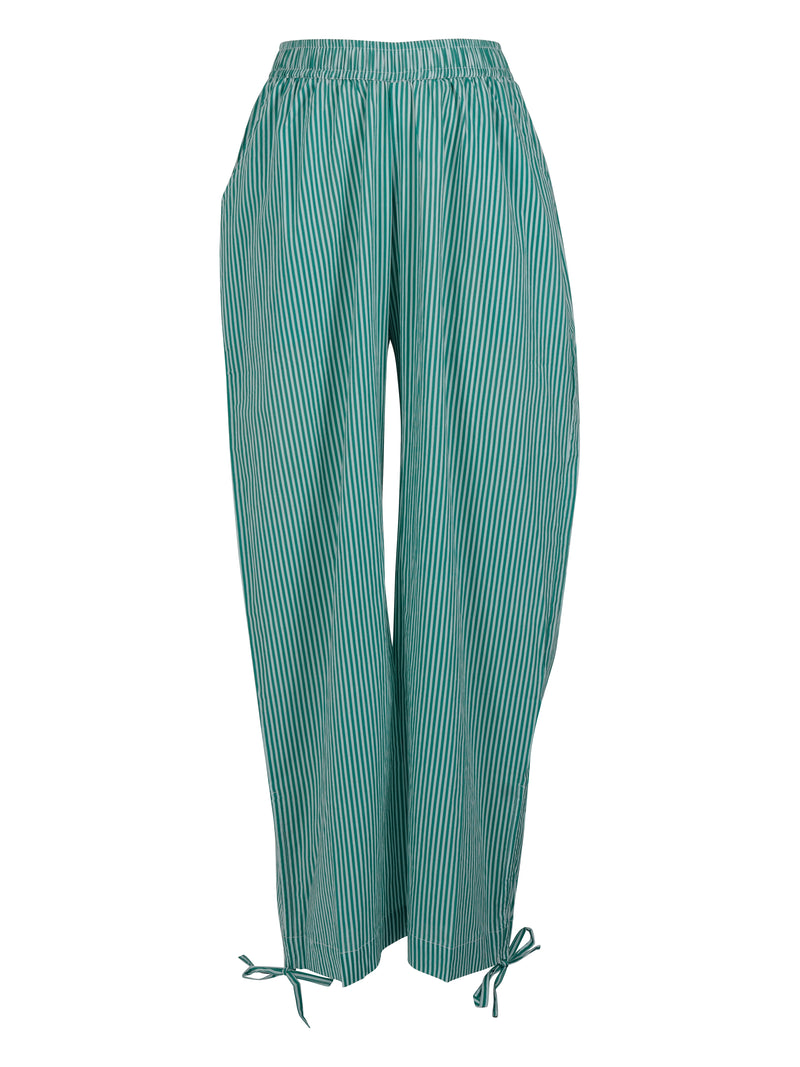 ZOEY NIA PANTS Bukser 389 Jungle Green mix