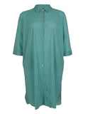 NIA SHIRT TUNIC - Jungle Green mix