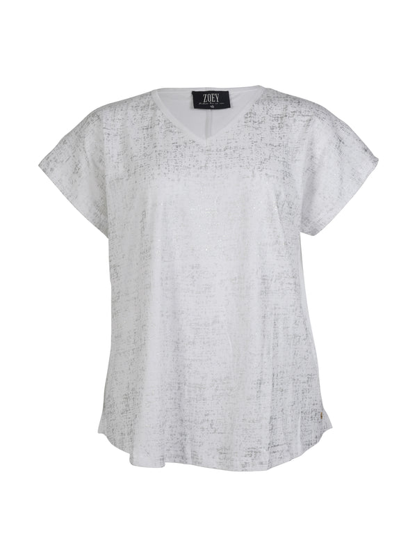 ZOEY NOVA T-SHIRT T-shirt Hvid