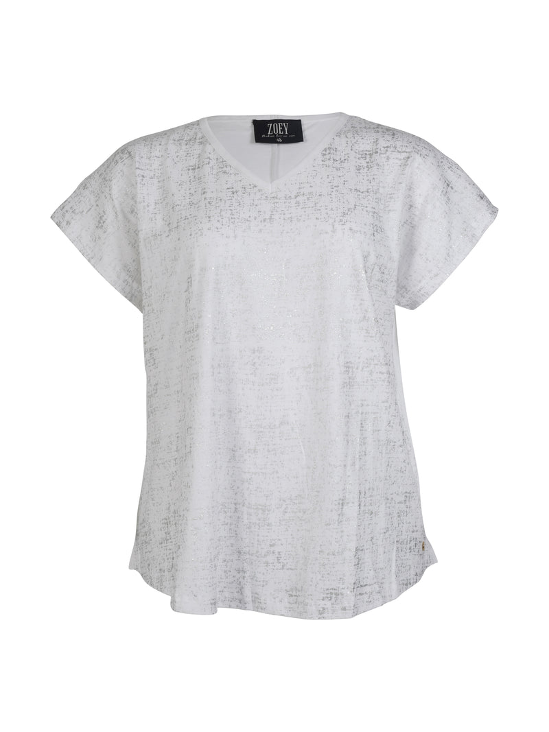 ZOEY NOVA T-SHIRT T-shirt Hvid