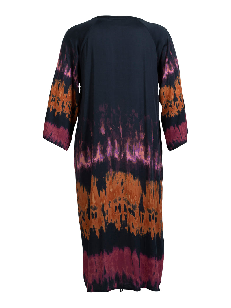 ZOEY OPHELIA DRESS Kjoler 007 BLACK TIE DYE