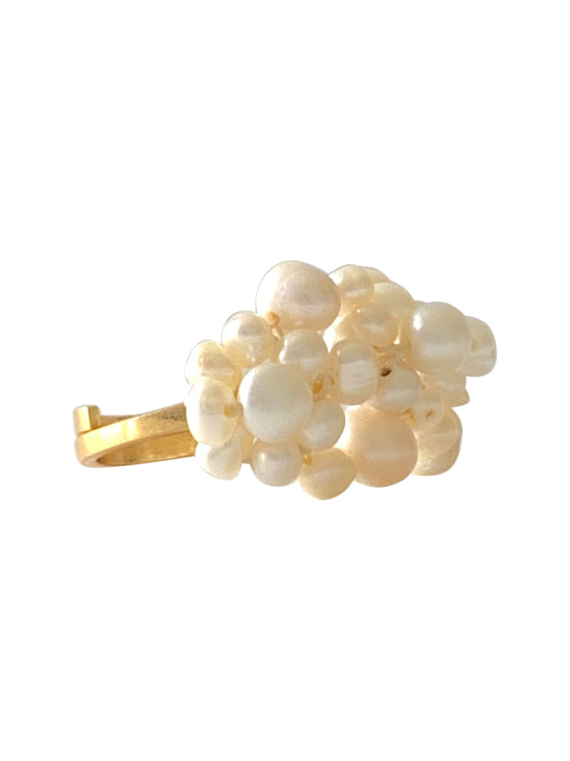 ZOEY PEARL BUNCH RING Jewelry 621 Pearl