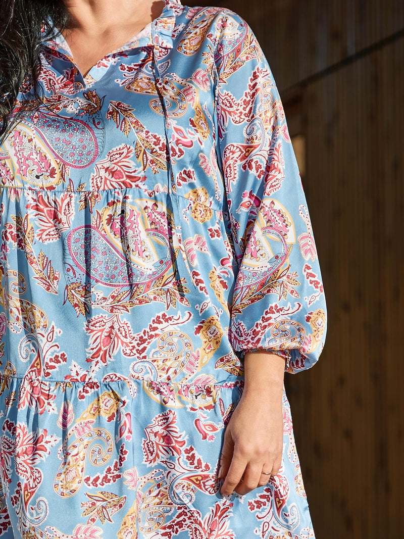 ZOEY RAYA TUNIC Tunic 402 Blue mix