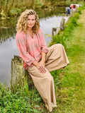 RHEA BLOUSE - Orange Mix