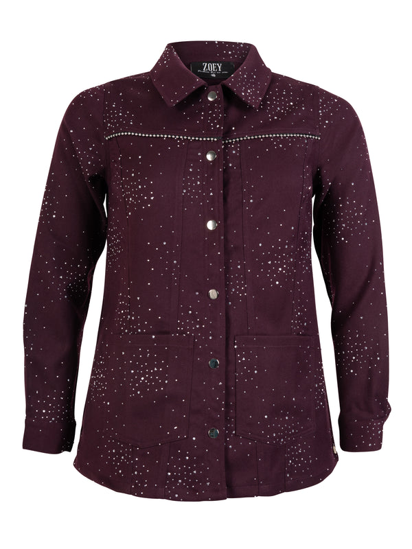 ZOEY RUBY JACKET Jakker 655 Oxblood red