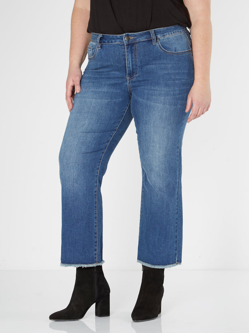 ZOEY SKY WIDE JEANS Jeans 486 Denim