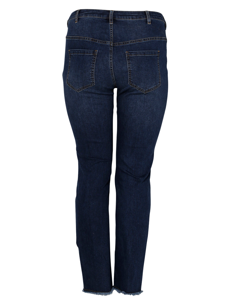 ZOEY SONJA ZIPPER JEANS Jeans 482 Dark Denim