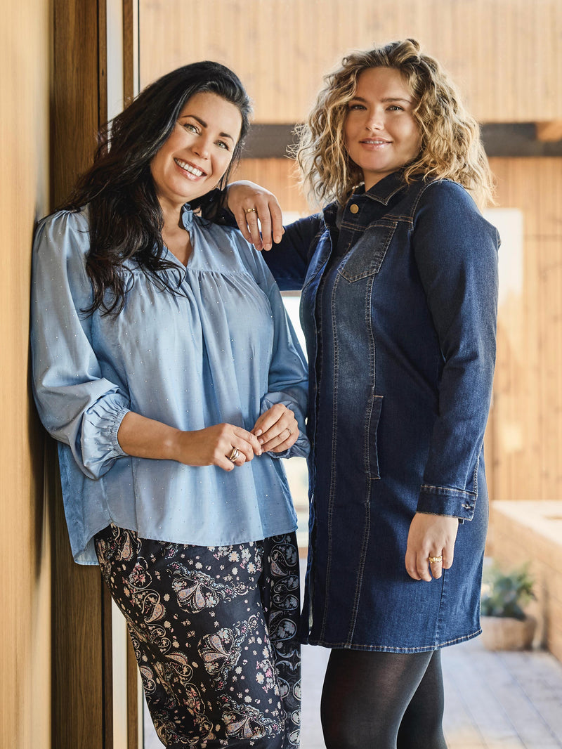 ZOEY TIA BLOUSE Bluser 304 Sky Blue