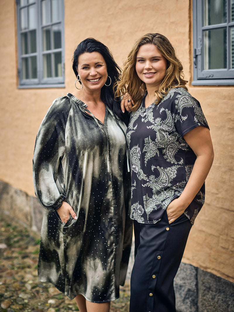 ZOEY VEDA T-SHIRT T-shirt 399 Dark bottle green mix