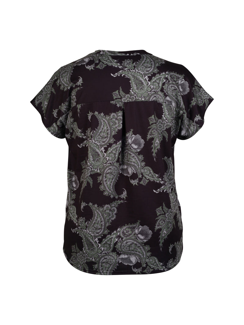 ZOEY VEDA T-SHIRT T-shirt 399 Dark bottle green mix