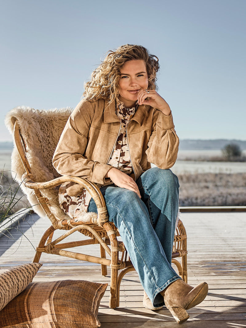 ZOEY VERA JACKET Jakker 220 Camel