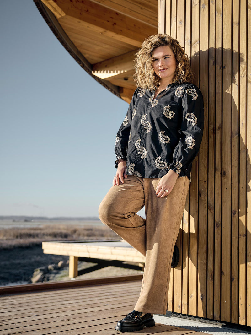 ZOEY VERA PANTS Bukser 220 Camel