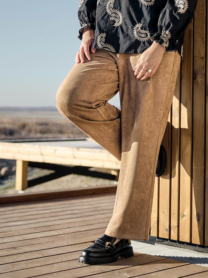 ZOEY VERA PANTS Bukser 220 Camel