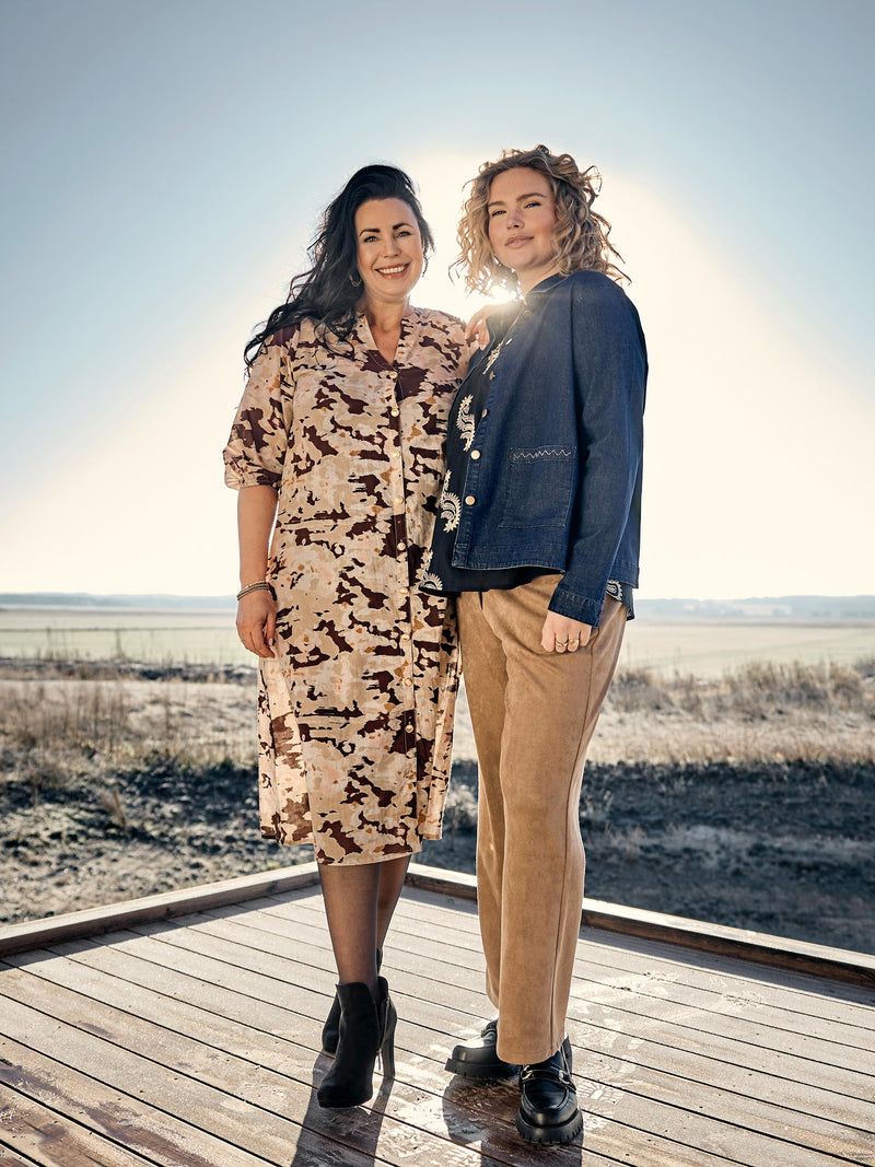 ZOEY VERA PANTS Bukser 220 Camel