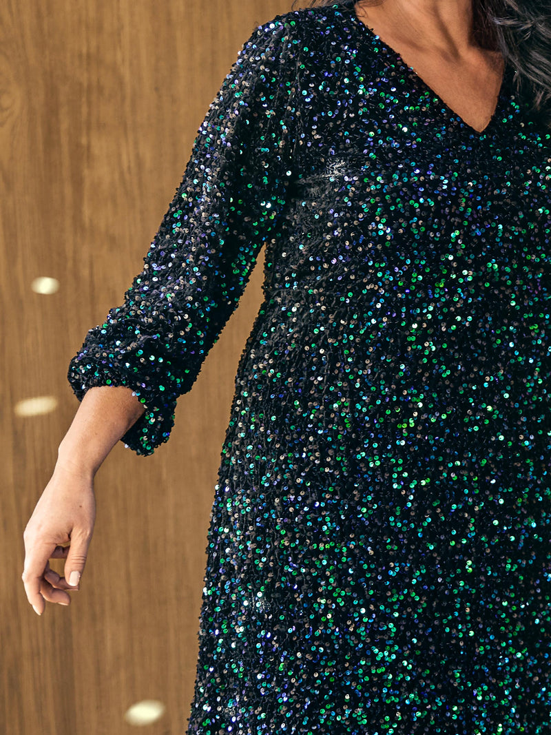 ZOEY XENA DRESS Kjoler 025 multi sequins