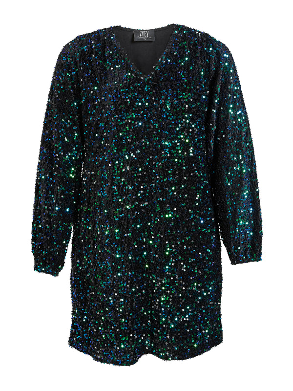 ZOEY XENA DRESS Kjoler 025 multi sequins