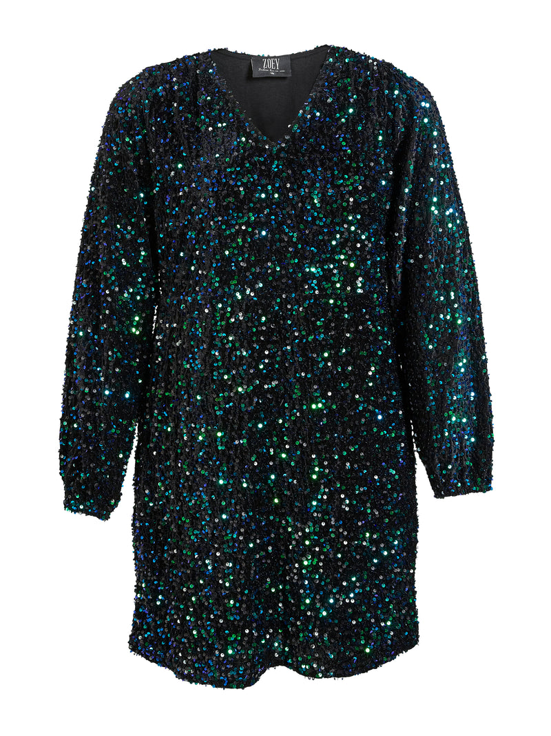 ZOEY XENA DRESS Kjoler 025 multi sequins